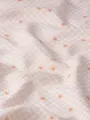 Pembe Kareli Çiçekli Bebek Müslin