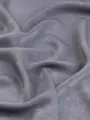 Gri Süet Cupro Kumaş