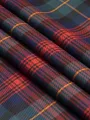 Kırmızı-Yeşil-Sarı Çizgili Ekose Gabardin