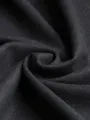 Siyah Melanj Kaşmir Kumaş