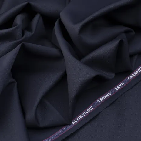 Lacivert Altınyıldız Gabardin Kumaş