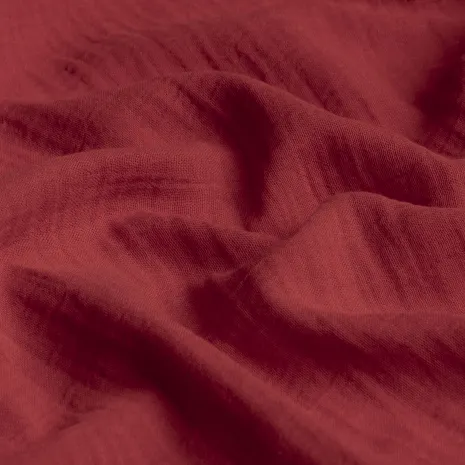 Kırmızı Müslin Kumaş