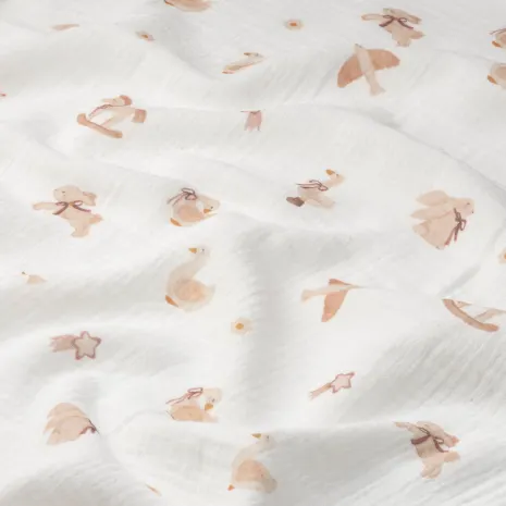 Minik Dostlar Bebek Müslin