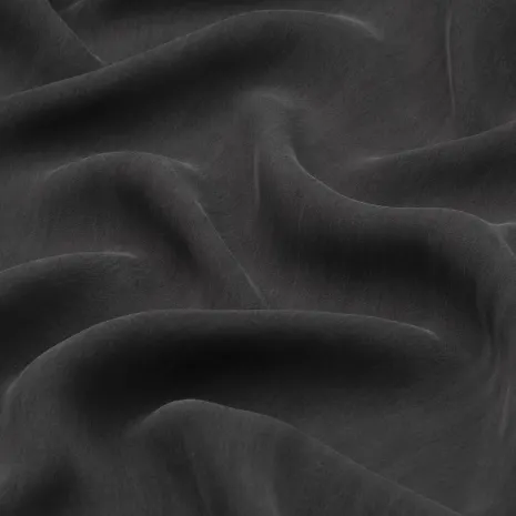 Kurşun Grisi İpeker Cupro Kumaş