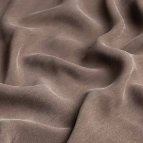 Açık Kahve İpeker Cupro Kumaş