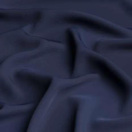 Lacivert Dubai İpeği