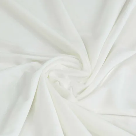 Ekru Likralı Kadife