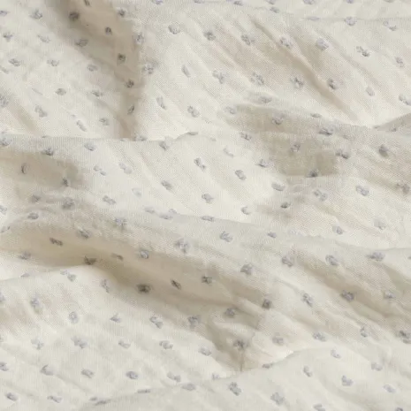 Gri Puantiyeli Müslin