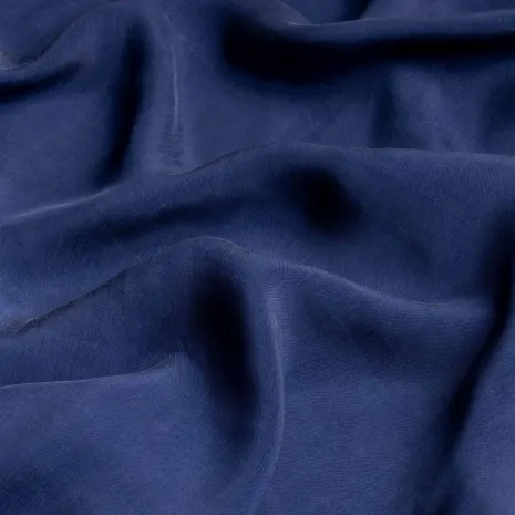 İndigo İpeker Cupro Kumaş