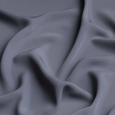 Koyu Gri Dubai İpeği
