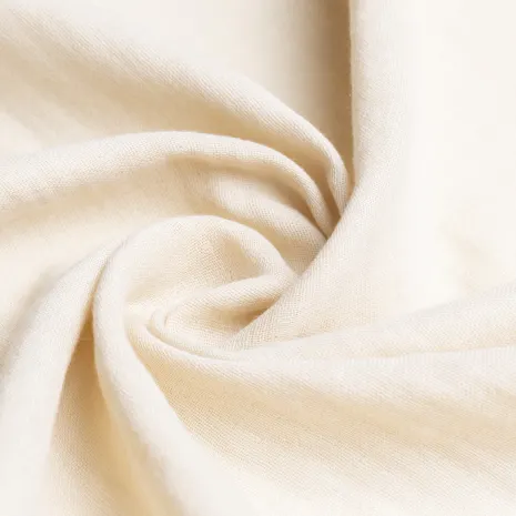 Krem Düz Renk Müslin Kumaş
