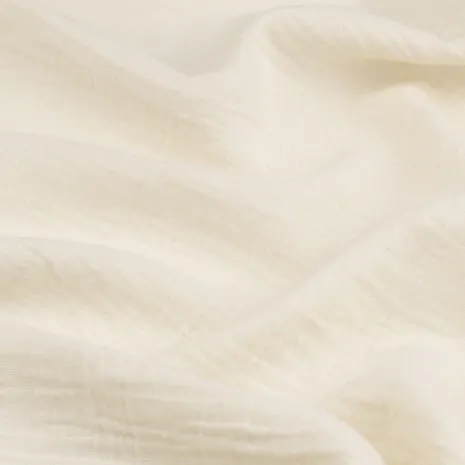 Müslin Ekru Düz Renk Müslin Kumaş