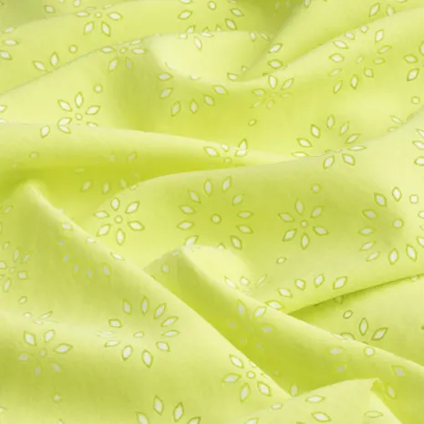 Fosfor Sarı Yakma Fisto Kumaş