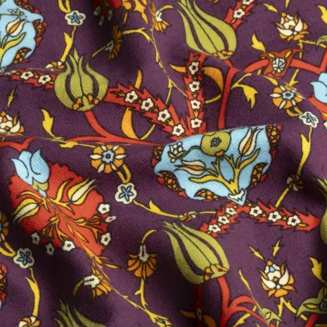 Mürdüm Pazen Kumaş