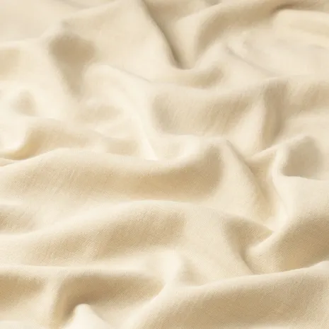 Natural Düz Renk Müslin Kumaş