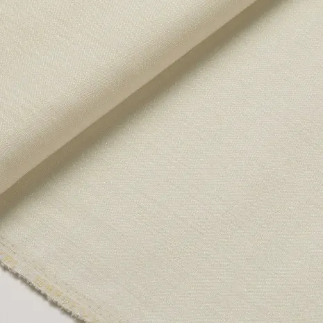 Simli Krem Gardenya Kumaş