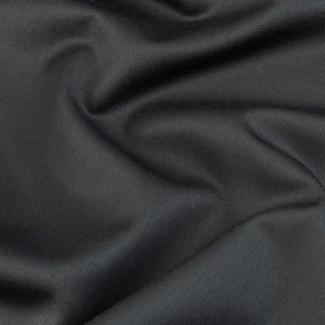 Siyah Flam Gabardin Kumaş