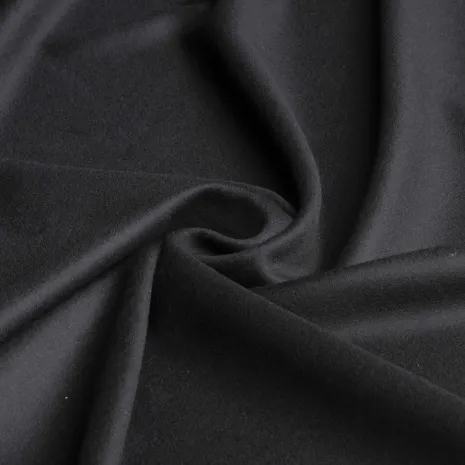 Siyah Kaşmir Kumaş