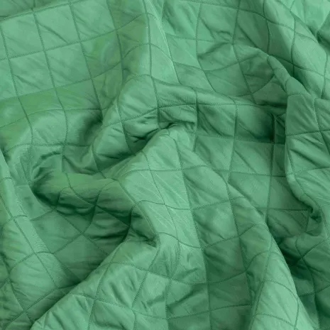 Yeşil Kapitone Kumaş