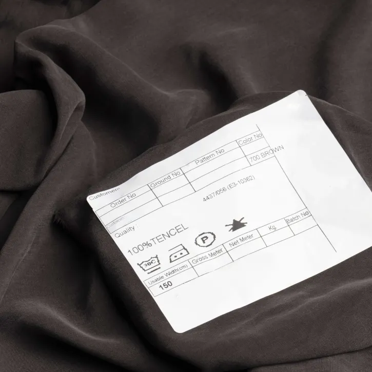 Kahverengi İpeker Tensel Kumaş