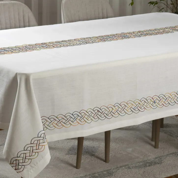 Renki Laseli Masa Örtüsü