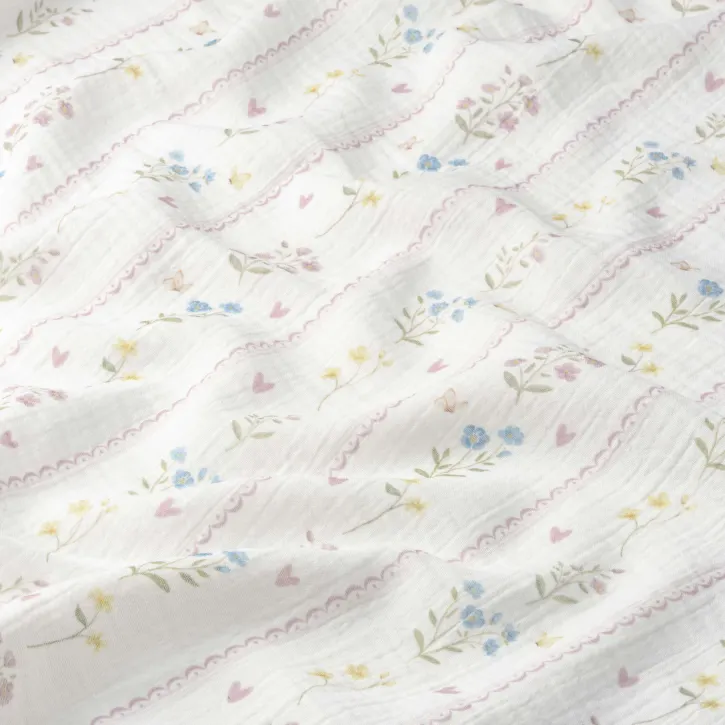 Küçük Buketli Bebek Müslin