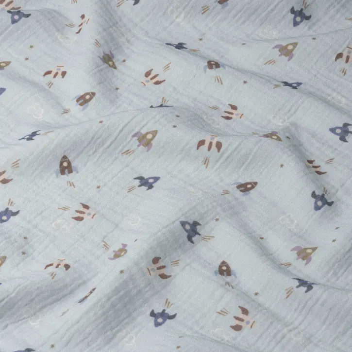 Uzay Gemili Bebek Müslin