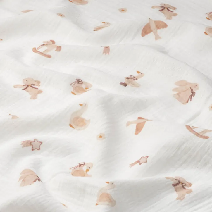 Minik Dostlar Bebek Müslin