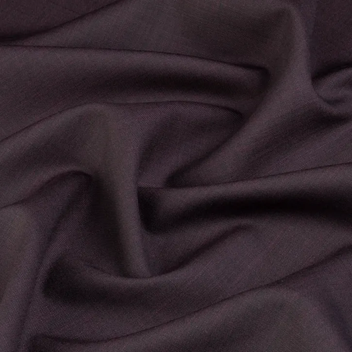 Flam Gabardin Bordo Siyah Kumaş