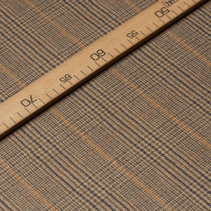 Kahverengi Yün Ekose