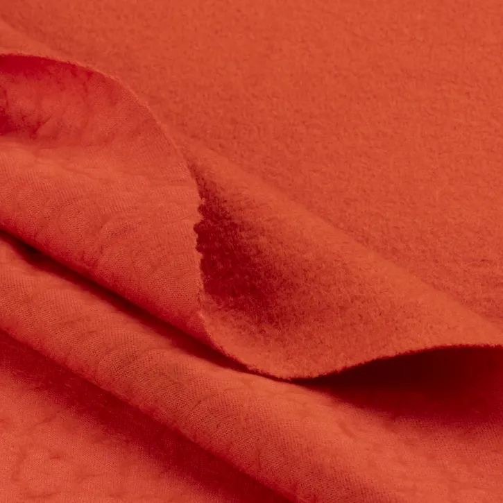 Kırmızı Buklet Kumaş