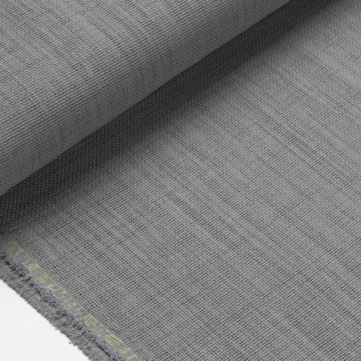 Koyu Gri Linen Kumaş