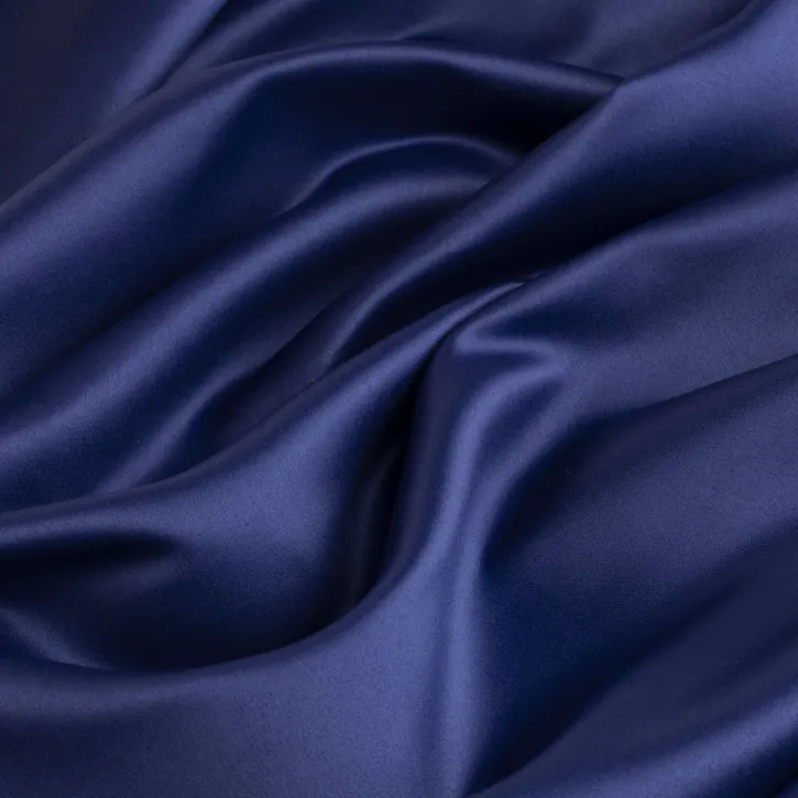 Saks Mavi Amat Saten Kumaş