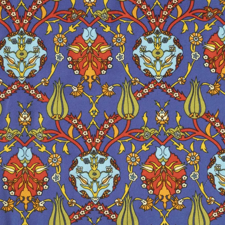 Lacivert Pazen Kumaş