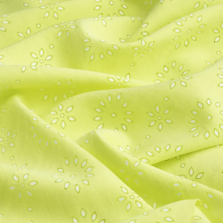 Fosfor Sarı Yakma Fisto Kumaş