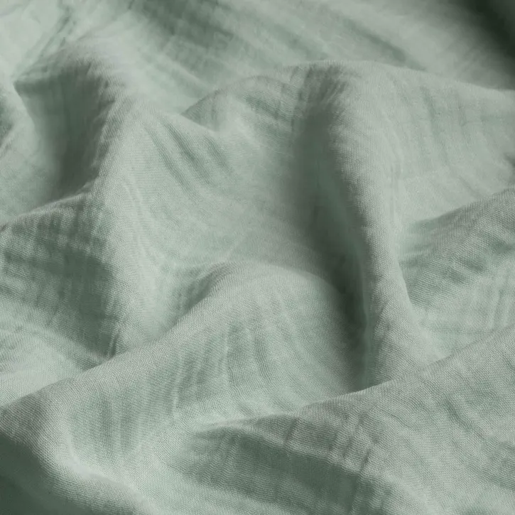 Mint Yeşili Düz Renk Müslin Kumaş