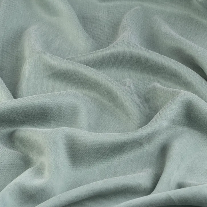 Mint Yeşili Jakar Cupro Kumaş