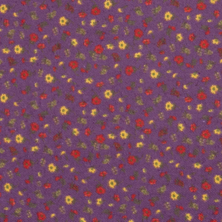 Mürdüm Çıtır Desenli Pazen Kumaş