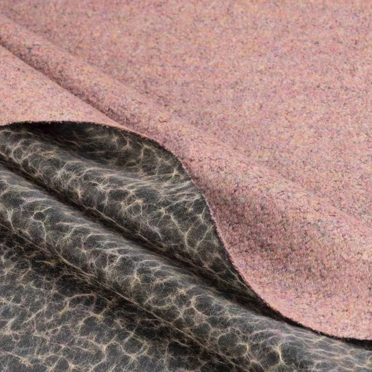 Pembe Buklet Keçe Kumaş