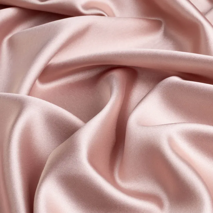 Pudra Asetat Saten Kumaş