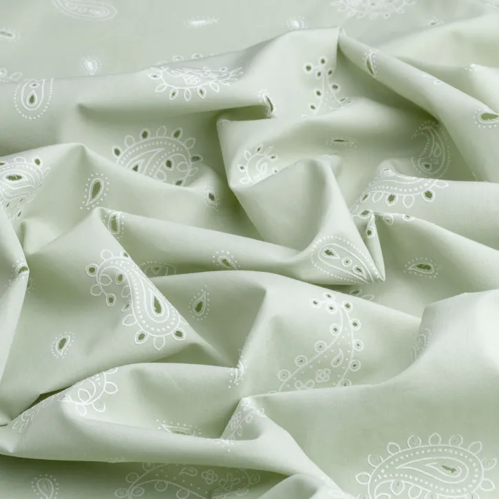 Nane Yeşili Yakma Fisto Kumaş