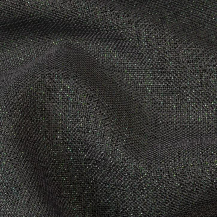 Simli Füme Gardenya Kumaş