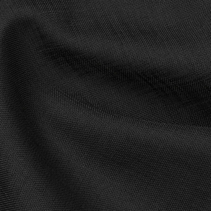 Siyah Gardenya Kumaş