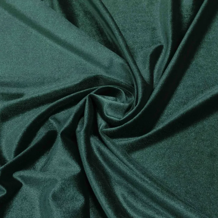 Zümrüt Yeşili Likralı Kadife