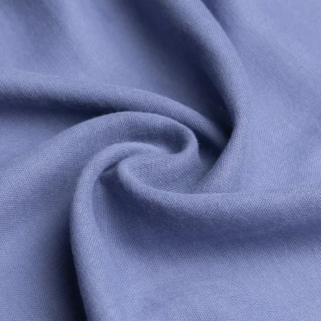 İndigo Mavisi Düz Renk Müslin Kumaş