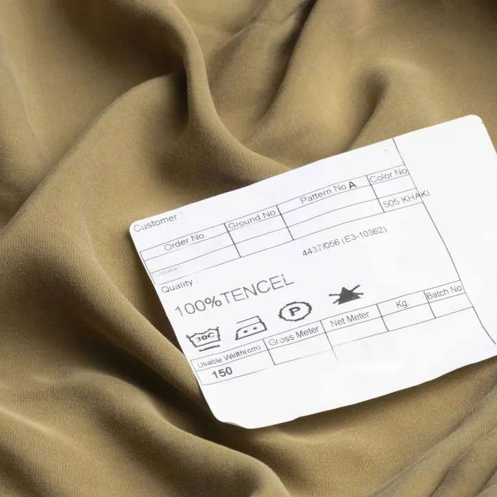 Asit Yeşili İpeker Tensel Kumaş