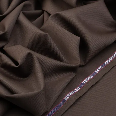 Altınyıldız Kahverengi Gabardin Kumaş