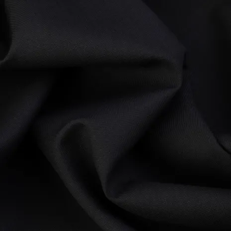Flam Gabardin Gece Siyah Kumaş