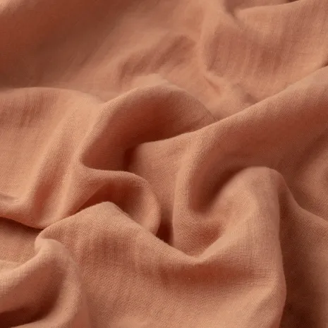 Ayva Pişmişi Düz Renk Müslin Kumaş