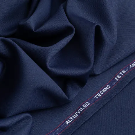 Canlı Mavi Altınyıldız Gabardin Kumaş